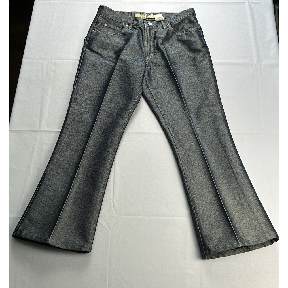 Vintage Y2K Paris Blues Flare Jeans Women's Size 7 Low Rise Bootcut Indie Grunge